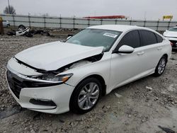 Salvage cars for sale at Cahokia Heights, IL auction: 2020 Honda Accord LX