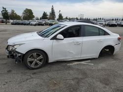 Salvage cars for sale at Rancho Cucamonga, CA auction: 2012 Chevrolet Cruze LT