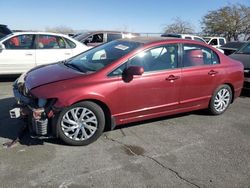 Honda salvage cars for sale: 2007 Honda Civic LX