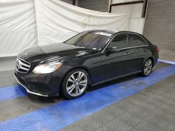 Salvage cars for sale at Dunn, NC auction: 2016 Mercedes-Benz E 350