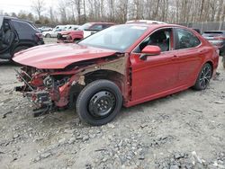 Salvage cars for sale at Waldorf, MD auction: 2020 Toyota Camry SE