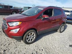 Salvage cars for sale at Hueytown, AL auction: 2019 Ford Ecosport SE