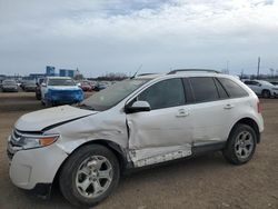 Salvage cars for sale at Des Moines, IA auction: 2013 Ford Edge SEL