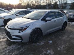 Salvage cars for sale at North Billerica, MA auction: 2024 Toyota Corolla SE