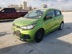 Salvage cars for sale from Copart New Orleans, LA: 2016 Chevrolet Spark LS