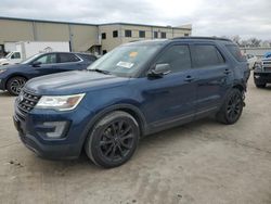 Salvage cars for sale at Wilmer, TX auction: 2017 Ford Explorer XLT