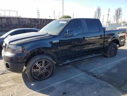 Salvage cars for sale at Wilmington, CA auction: 2008 Ford F150 Supercrew