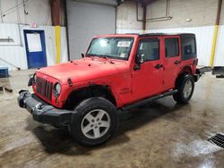 Jeep Wrangler Unlimited Sport salvage cars for sale: 2013 Jeep Wrangler Unlimited Sport