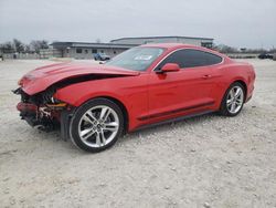 Salvage cars for sale at New Braunfels, TX auction: 2021 Ford Mustang