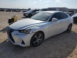 Salvage cars for sale at San Antonio, TX auction: 2017 Lexus IS 200T