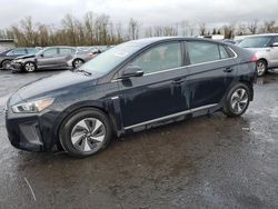 Salvage cars for sale at Portland, OR auction: 2017 Hyundai Ioniq SEL