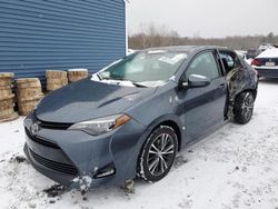 Salvage cars for sale from Copart Assonet, MA: 2017 Toyota Corolla L