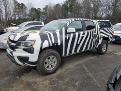 Salvage cars for sale at Austell, GA auction: 2017 Chevrolet Colorado