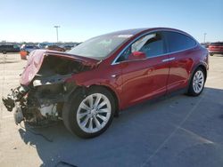 Salvage cars for sale at Wilmer, TX auction: 2017 Tesla Model X