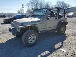 2001 Jeep Wrangler / TJ SE en venta en Gastonia, NC