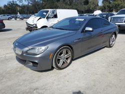 Salvage cars for sale at Ocala, FL auction: 2013 BMW 650 I