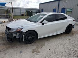 Salvage cars for sale at Arcadia, FL auction: 2021 Toyota Camry TRD