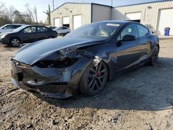 Salvage cars for sale at Savannah, GA auction: 2024 Tesla Model S