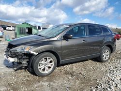 Salvage cars for sale at West Warren, MA auction: 2015 Mazda CX-9 Sport