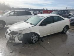 Salvage cars for sale at Cahokia Heights, IL auction: 2007 Pontiac G6 Value Leader