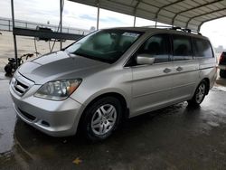 Honda salvage cars for sale: 2007 Honda Odyssey EXL