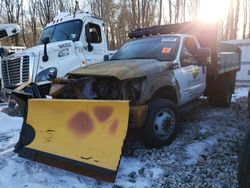 Salvage trucks for sale at West Warren, MA auction: 2011 Ford F550 Super Duty