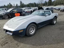 1981 Chevrolet Corvette en venta en Graham, WA