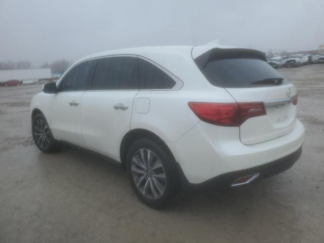 2014 Acura MDX Technology