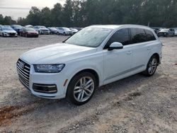 Carros salvage a la venta en subasta: 2018 Audi Q7 Prestige