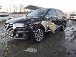 Salvage cars for sale at Spartanburg, SC auction: 2018 Audi Q7 Premium Plus