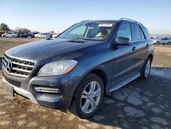 Mercedes-Benz m-Class salvage cars for sale: 2013 Mercedes-Benz ML 350 4matic