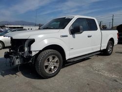 Salvage cars for sale at Sun Valley, CA auction: 2015 Ford F150 Super Cab