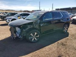 Carros salvage sin ofertas aún a la venta en subasta: 2021 Chevrolet Traverse LT