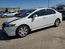 Salvage cars for sale at Wilmer, TX auction: 2006 Honda Civic LX