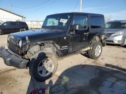 Vehiculos salvage en venta de Copart Pekin, IL: 2013 Jeep Wrangler Sport