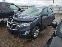 Salvage cars for sale at Elgin, IL auction: 2018 Chevrolet Equinox LS