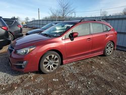 Subaru Vehiculos salvage en venta: 2015 Subaru Impreza Sport