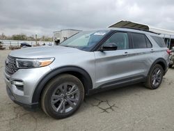 Salvage cars for sale at Fresno, CA auction: 2024 Ford Explorer XLT