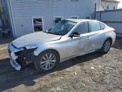 Salvage cars for sale at York Haven, PA auction: 2015 Infiniti Q50 Base