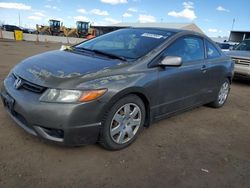 2007 Honda Civic LX en venta en Brighton, CO