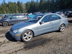 Salvage cars for sale at Graham, WA auction: 2004 Mercedes-Benz C 230K Sport Sedan