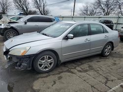 Honda Vehiculos salvage en venta: 2007 Honda Accord EX