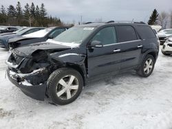 Salvage cars for sale at Bowmanville, ON auction: 2011 GMC Acadia SLT-1