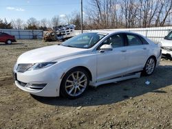 Salvage cars for sale at Windsor, NJ auction: 2016 Lincoln MKZ