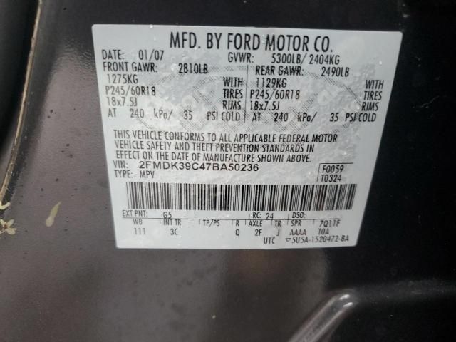 2007 Ford Edge SEL Plus