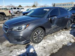 Salvage cars for sale at Littleton, CO auction: 2018 Subaru Legacy 2.5I Premium