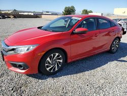 Salvage cars for sale at Mentone, CA auction: 2017 Honda Civic EX