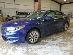 Salvage cars for sale at San Antonio, TX auction: 2016 KIA Optima EX