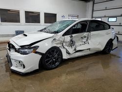 Salvage cars for sale at Blaine, MN auction: 2018 Subaru WRX Limited