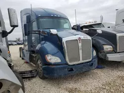 Salvage trucks for sale at San Antonio, TX auction: 2020 Kenworth Construction T680